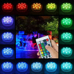 🔥 LIQUIDACIÓN DE STOCK: KIT DE ILUMINACIÓN RGB PARA PISCINAS - CON CONTROL REMOTO INALÁMBRICO